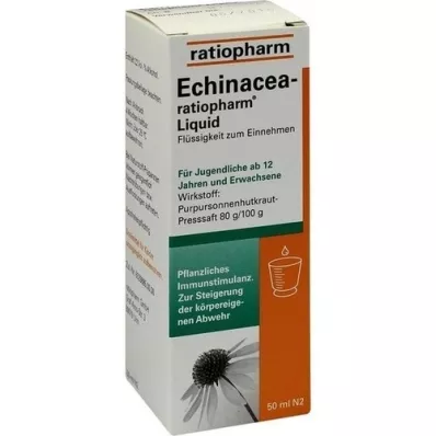 ECHINACEA-RATIOPHARM Neste, 50 ml