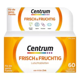 CENTRUM tuoreet &amp; hedelmäpastillit, 60 kpl