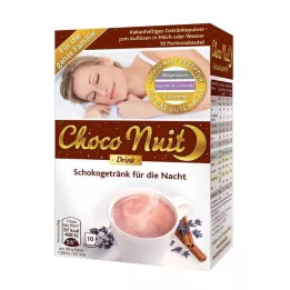 CHOCO NUIT Good Night suklaajuomajauhe, 10 kpl
