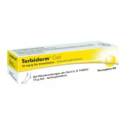 Terbiderm geeli, 15 g