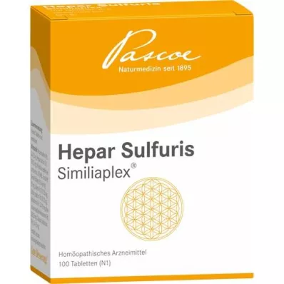 HEPAR SULFURIS SIMILIAPLEX Tabletit, 100 kpl