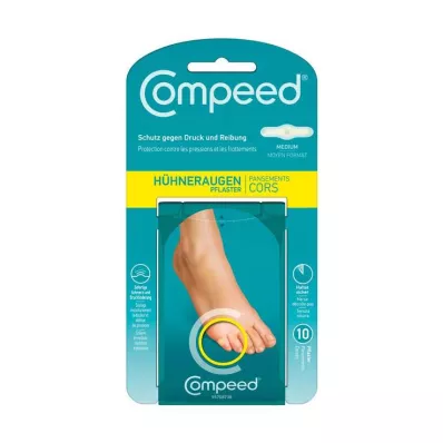 Compeed® Corn Plaster Medium, 10 kpl
