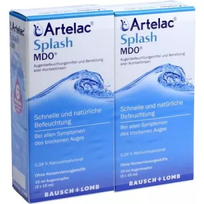 ARTELAC Splash MDO Silmätipat, 2X15 ml