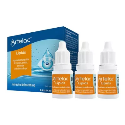 ARTELAC Lipidit MD Silmägeeli, 3X10 g