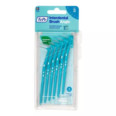 Tepe Angle hammasväliharja 0,6mm sininen, 6 kpl Tepe Angle hammasväliharja 0,6mm sininen, 6 kpl