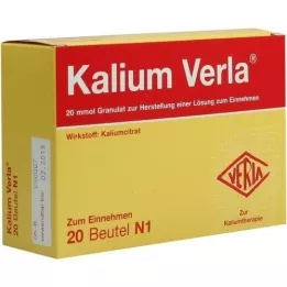 KALIUM VERLA Granulaattipussi, 20 kpl