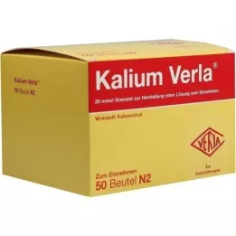 KALIUM VERLA Granulaattipussi, 50 kpl