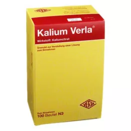 KALIUM VERLA Granulaattipussi, 100 kpl