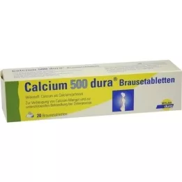 CALCIUM 500 dura-huuhdetablettia, 20 kpl