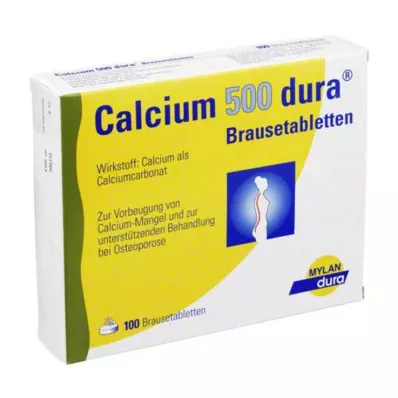 CALCIUM 500 dura poreilevaa tablettia, 100 kpl