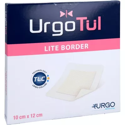 URGOTÜL Lite Border 10x12 cm sidos, 10 kpl