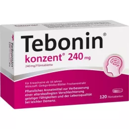 TEBONIN konzent 240 mg kalvopäällysteiset tabletit, 120 kpl