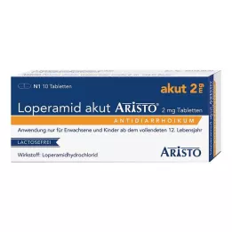 LOPERAMID akuutti Aristo 2 mg tabletit, 10 kpl