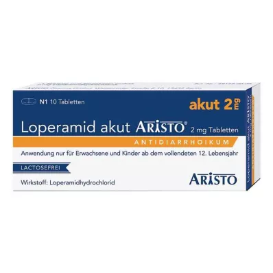 LOPERAMID akuutti Aristo 2 mg tabletit, 10 kpl