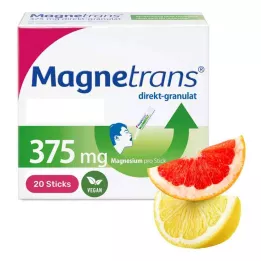 MAGNETRANS suorat 375 mg rakeet, 20 kpl