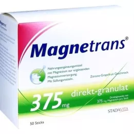 MAGNETRANS suorat 375 mg rakeet, 50 kpl
