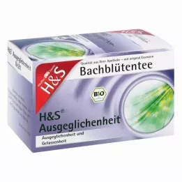 H&amp;S Bach Flower Remedy Balance Tea suodatinpussi, 20X3.0 g