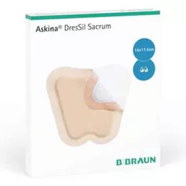 ASKINA DresSil Sacrum Sil.Schaumst.V.16x17 cm, 5 kpl