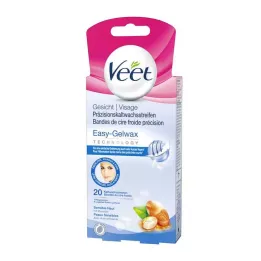 VEET Kylmävahaliuskat kasvoille, 20 kpl