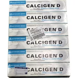 CALCIGEN D 600 mg/400 I.U. poretabletit, 120 kpl