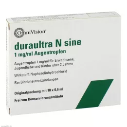 DURAULTRA N sine-silmätipat, 10X0,6 ml