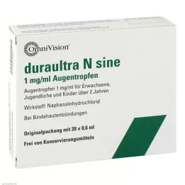 DURAULTRA N sine-silmätipat, 20X0,6 ml