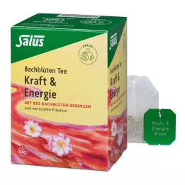 BACHBLÜTEN TEE Teho &amp; Energia Bio Salus Fbtl., 15 kpl