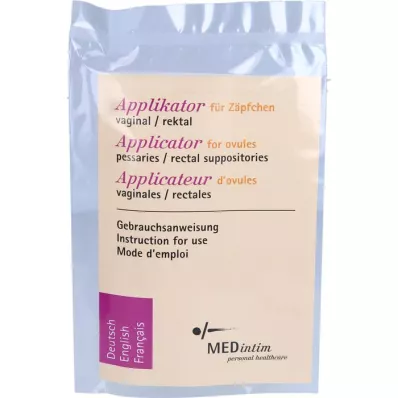 VAGINAL APPLIKATOR peräpuikkoja varten, 3 kpl