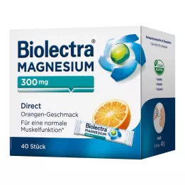 Biolectra Magnesium Direct Orange Pelletit, 40 kpl