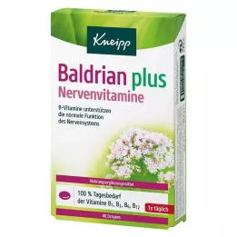 KNEIPP Valerian plus nerve vitamins dragées, 40 kpl
