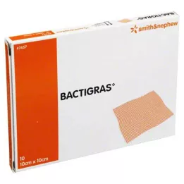 Bactigras antiseptinen Para, 10 kpl