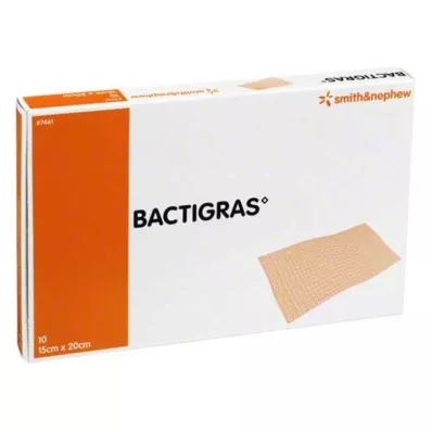 Bactigras antiseptinen Para, 10 kpl