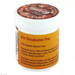 SHEABUTTER Luonnonmukainen puhdas puhdistamaton, 50 g