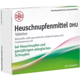 HEUSCHNUPFENMITTEL DHU Tabletit, 100 kpl