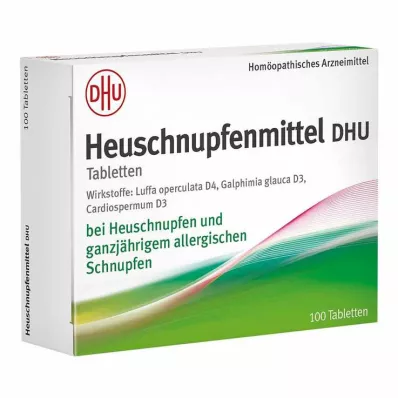 HEUSCHNUPFENMITTEL DHU Tabletit, 100 kpl HEUSCHNUPFENMITTEL DHU Tabletit, 100 kpl