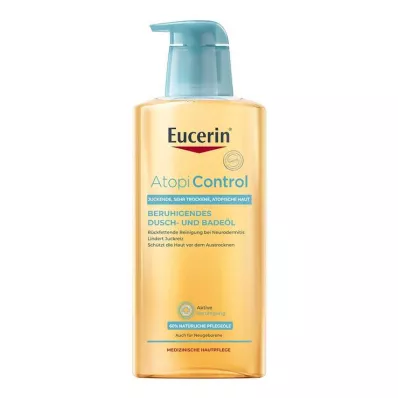 EUCERIN AtopiControl suihku- ja kylpyöljy, 400 ml EUCERIN AtopiControl suihku- ja kylpyöljy, 400 ml