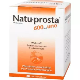 NATUPROSTA 600 mg uno-kalvopäällysteiset tabletit, 100 kpl