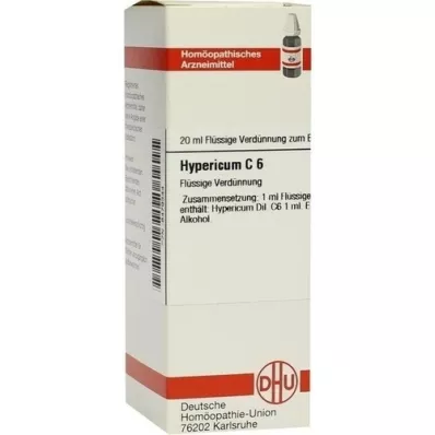 HYPERICUM C 6 Laimennus, 20 ml