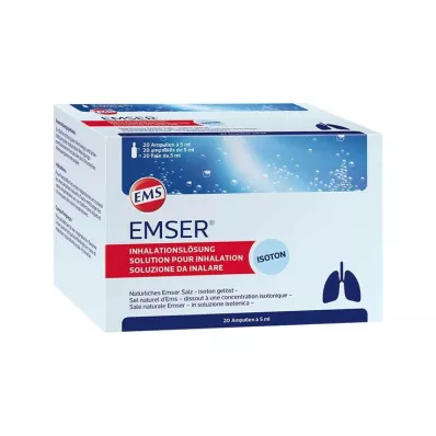 EMSER Inhalaatioliuos, 20 kpl EMSER Inhalaatioliuos, 20 kpl