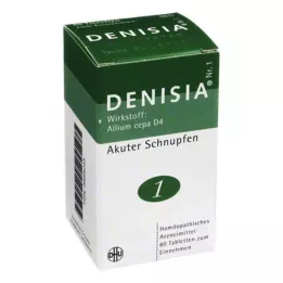 DENISIA 1 Nuhatabletit, 80 kpl