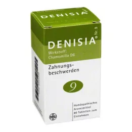DENISIA 9 hammasvaivatablettia, 80 kpl