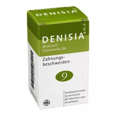 DENISIA 9 hammasvaivatablettia, 80 kpl DENISIA 9 hammasvaivatablettia, 80 kpl