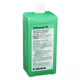 SOFTASEPT N väritön Annostelupullo, 1000 ml