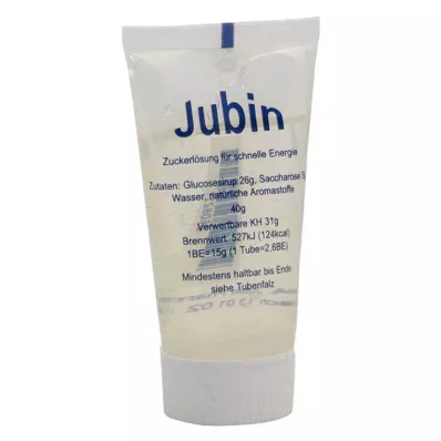 JUBIN sokeriliuos nopea energia, 40 g