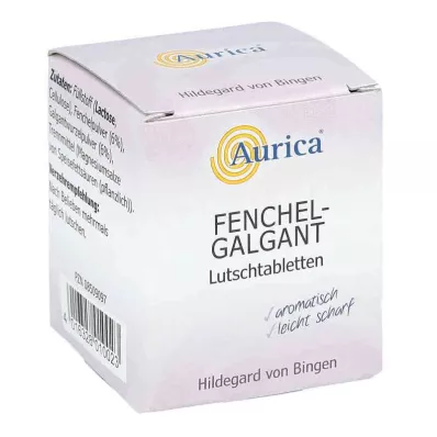 Fenkoli Galangal imeskelytabletit Aurica (170 kpl) Fenkoli Galangal imeskelytabletit Aurica (170 kpl)