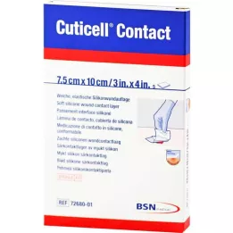 CUTICELL Contact 7,5x10 cm sidos, 5 kpl