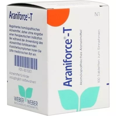 ARANIFORCE T-tabletit, 100 kpl