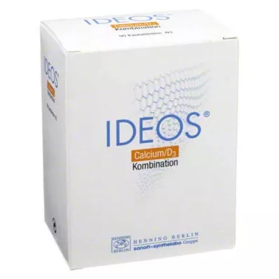 IDEOS® 500mg/400 IU purutabletit, 90 kpl