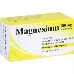 MAGNESIUM 100 mg Jenapharm-tabletit, 50 kpl