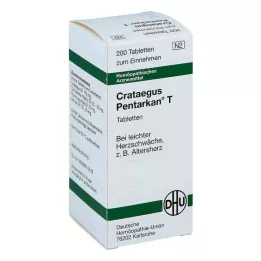 CRATAEGUS PENTARKAN T-tabletit, 200 kpl